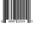 Barcode Image for UPC code 885997220040