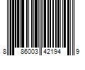 Barcode Image for UPC code 886003421949