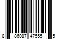 Barcode Image for UPC code 886087475555