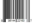 Barcode Image for UPC code 886144221637