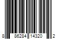 Barcode Image for UPC code 886284143202. Product Name: Halti Trainingsleine schwarz, 200cm lang, 25mm breit, Hund