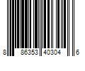 Barcode Image for UPC code 886353403046