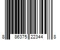 Barcode Image for UPC code 886375223448