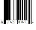 Barcode Image for UPC code 886518000714