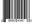 Barcode Image for UPC code 886550404518