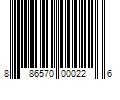 Barcode Image for UPC code 886570000226