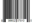 Barcode Image for UPC code 886602078100