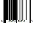 Barcode Image for UPC code 886668708393