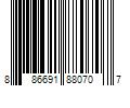 Barcode Image for UPC code 886691880707