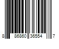 Barcode Image for UPC code 886860365547