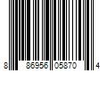 Barcode Image for UPC code 886956058704