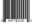 Barcode Image for UPC code 886977200922