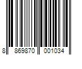 Barcode Image for UPC code 8869870001034