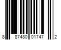 Barcode Image for UPC code 887480017472