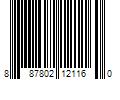 Barcode Image for UPC code 887802121160