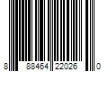 Barcode Image for UPC code 888464220260