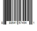 Barcode Image for UPC code 888541574941