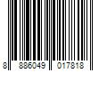 Barcode Image for UPC code 8886049017818