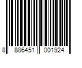 Barcode Image for UPC code 8886451001924