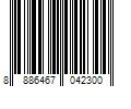 Barcode Image for UPC code 8886467042300