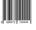 Barcode Image for UPC code 8886472104444