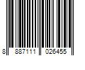 Barcode Image for UPC code 8887111026455