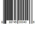 Barcode Image for UPC code 888745000406