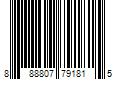 Barcode Image for UPC code 888807791815