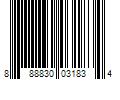 Barcode Image for UPC code 888830031834