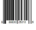 Barcode Image for UPC code 888830253106