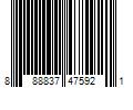 Barcode Image for UPC code 888837475921