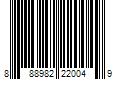 Barcode Image for UPC code 888982220049