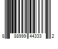 Barcode Image for UPC code 888999443332