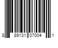 Barcode Image for UPC code 889131070041