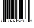 Barcode Image for UPC code 889232600765