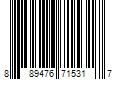 Barcode Image for UPC code 889476715317