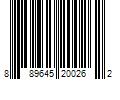 Barcode Image for UPC code 889645200262