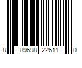 Barcode Image for UPC code 889698226110