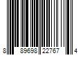 Barcode Image for UPC code 889698227674