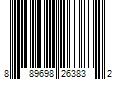 Barcode Image for UPC code 889698263832