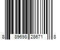 Barcode Image for UPC code 889698286718