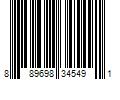 Barcode Image for UPC code 889698345491