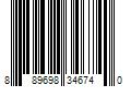 Barcode Image for UPC code 889698346740