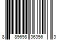 Barcode Image for UPC code 889698363563