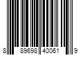 Barcode Image for UPC code 889698400619