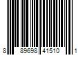 Barcode Image for UPC code 889698415101