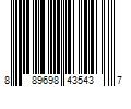 Barcode Image for UPC code 889698435437