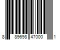 Barcode Image for UPC code 889698470001