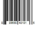 Barcode Image for UPC code 889698481816