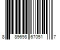 Barcode Image for UPC code 889698670517